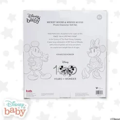 Kids Preferred Plush & Stuffed Animals|Mickey & Minnie*- Disney 100 Anniversary Baby Mickey Mouse and Minnie Mouse 2 Piece Plush Collector Set