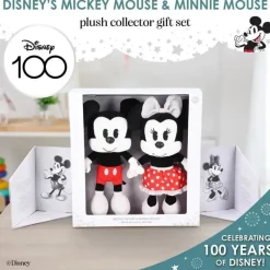 Kids Preferred Plush & Stuffed Animals|Mickey & Minnie*- Disney 100 Anniversary Baby Mickey Mouse and Minnie Mouse 2 Piece Plush Collector Set