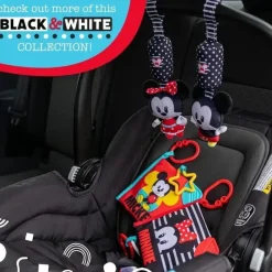 Kids Preferred Mickey & Minnie|Plush & Stuffed Animals*- Disney Baby Minnie Black and White High Contrast Crinkle Plush