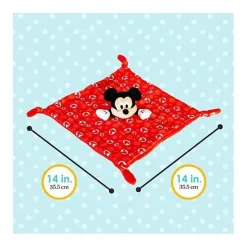 Kids Preferred Mickey & Minnie|Plush & Stuffed Animals*- Disney Baby Mickey Mouse Plush Stuffed Animal Snuggler Lovey Security Blanket