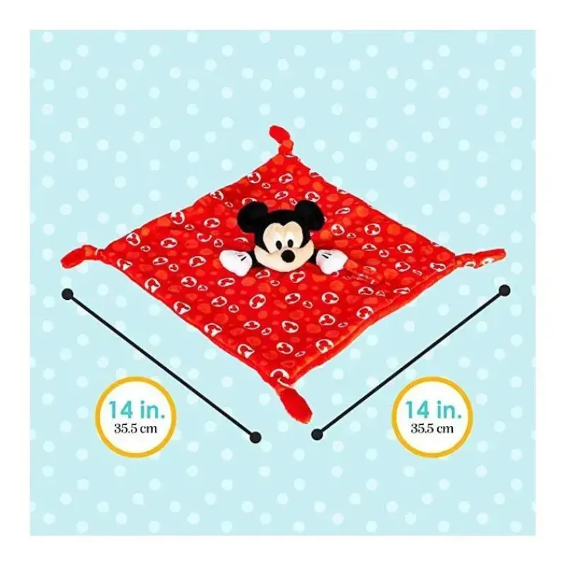 Kids Preferred Mickey & Minnie|Plush & Stuffed Animals*- Disney Baby Mickey Mouse Plush Stuffed Animal Snuggler Lovey Security Blanket
