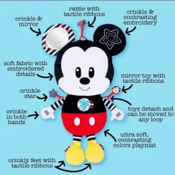 Kids Preferred Mickey & Minnie*- Disney Black & White Mickey Mouse Playmat