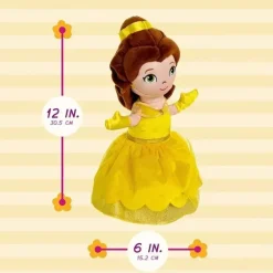 Kids Preferred Disney Princess|Plush & Stuffed Animals*- Disney Dancing Belle Stuffed Animal Plush Toy That Dances with Music