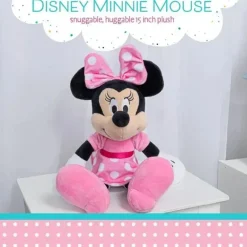 Kids Preferred Plush & Stuffed Animals|Mickey & Minnie*- Disney Minnie Mouse Pink Dress 15.5 Plush with Hangtag