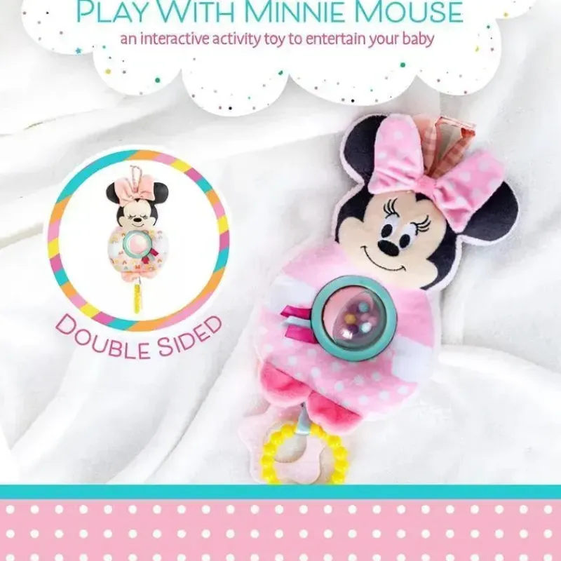 Kids Preferred Mickey & Minnie*- Minnie Mouse Spinner Ball On The Go Activity Toy