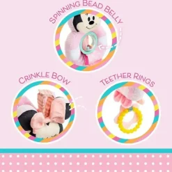 Kids Preferred Mickey & Minnie*- Minnie Mouse Spinner Ball On The Go Activity Toy