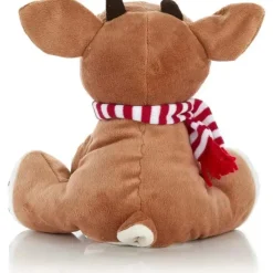 Kids Preferred Plush & Stuffed Animals*- Santa Claus Rudolph The Red-Nosed Reindeer Musical Stuffed Animal, 8 Inches