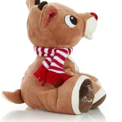 Kids Preferred Plush & Stuffed Animals*- Santa Claus Rudolph The Red-Nosed Reindeer Musical Stuffed Animal, 8 Inches