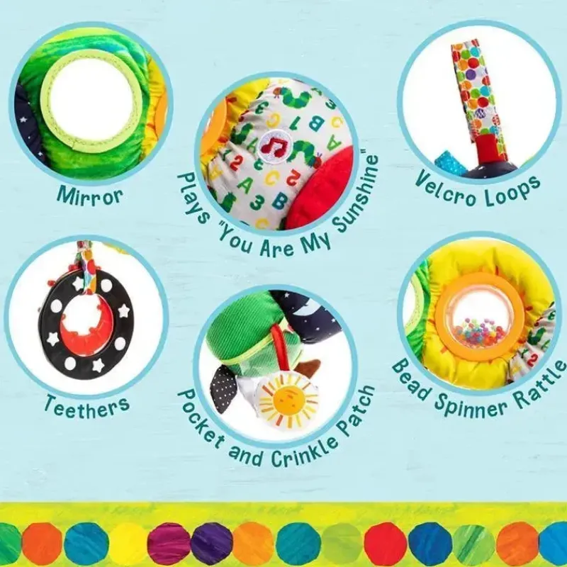 Kids Preferred Stroller & Car Seat Toys*- The World of Eric Carle - The Very Hungry Caterpillar Attachable Activity