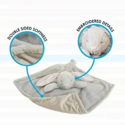 Kids Preferred Lovies, Security Blankets & Blankies*Bunny Cuddle Plush