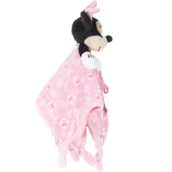 Kids Preferred Mickey & Minnie|Lovies, Security Blankets & Blankies*Disney - Minnie Snuggle Blanky with Paci Loop