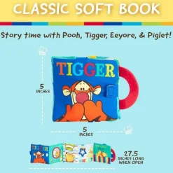 Kids Preferred Books, Music & Dvds|Books For Babies*Disney Pooh Hello Little Friends Soft Book