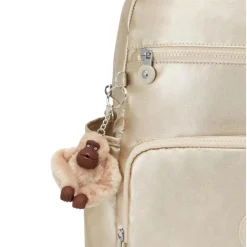 Kipling Diaper Backpacks*- So Baby Diaper Bag, Mettalic Gold
