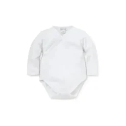 Kissy Kissy Baby Onesies & Bodysuits*- Baby Basic Long Sleeve Bodysuit, White