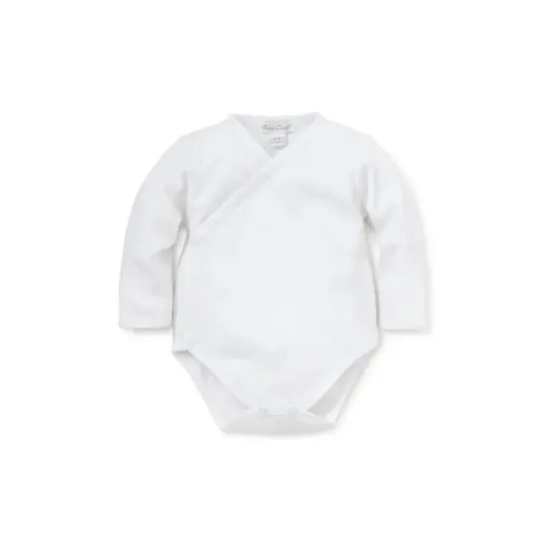 Kissy Kissy Baby Onesies & Bodysuits*- Baby Basic Long Sleeve Bodysuit, White