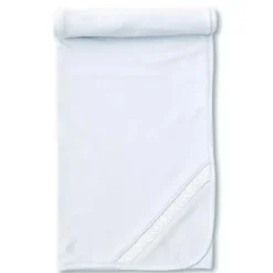 Kissy Kissy Blankets & Quilts*- Baby Blanket With Hand Smocked, Light Blue