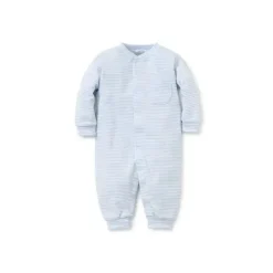 Kissy Kissy Baby Onesies & Bodysuits*- Baby Boy Stripes Playsuit, Light Blue