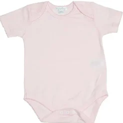 Kissy Kissy Baby Onesies & Bodysuits*- Baby Girl Pointelle Short Sleeve Body, Pink