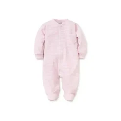 Kissy Kissy Baby Onesies & Bodysuits*- Baby Girl Stripes Footie, Pink