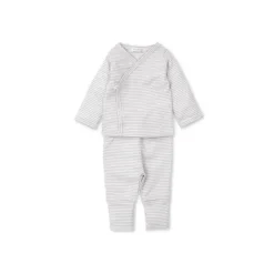 Kissy Kissy Baby Sets*- Baby Neutral Footed Pant Set, Grey