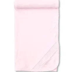 Kissy Kissy Blankets & Quilts*- Baby Pink Blanket With Hand Smocked