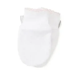 Kissy Kissy Baby Gloves & Socks*- New Dots Print Mitts, White/Pink