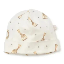 Kissy Kissy Baby Hats*- Print Hat Sophie La Girafe Ecru