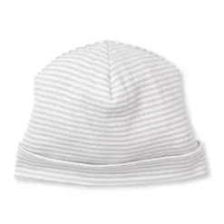 Kissy Kissy Baby Hats*- Silver Simple Stripes Hat