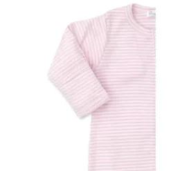 Kissy Kissy Baby Sleepwear*Footie W/ Zip Stripes Pink