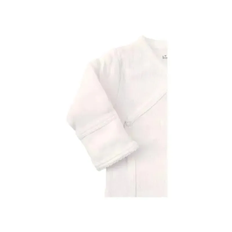 Kissy Kissy Baby Sets*Pointelle Cross Tee/Pant Set, White
