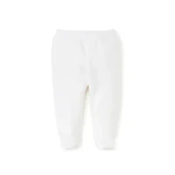 Kissy Kissy Baby Shorts, Jeans & Pants*Pointelle Footed Pant, White