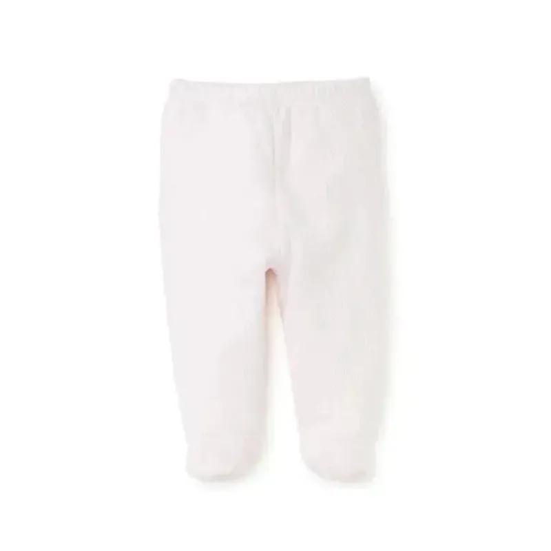 Kissy Kissy Baby Shorts, Jeans & Pants*Pointelle Footed Pant, Pink