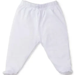 Kissy Kissy Baby Shorts, Jeans & Pants*Pointelle Footed Pant, White
