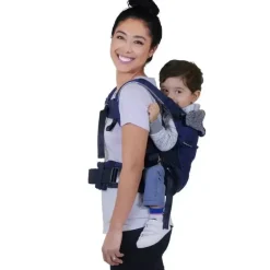 Kolcraft Front, Hip And Backpack Carriers*- Contours Journey GO 5 Position Baby Carrier, Cosmos Navy