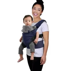 Kolcraft Front, Hip And Backpack Carriers*- Contours Journey GO 5 Position Baby Carrier, Cosmos Navy