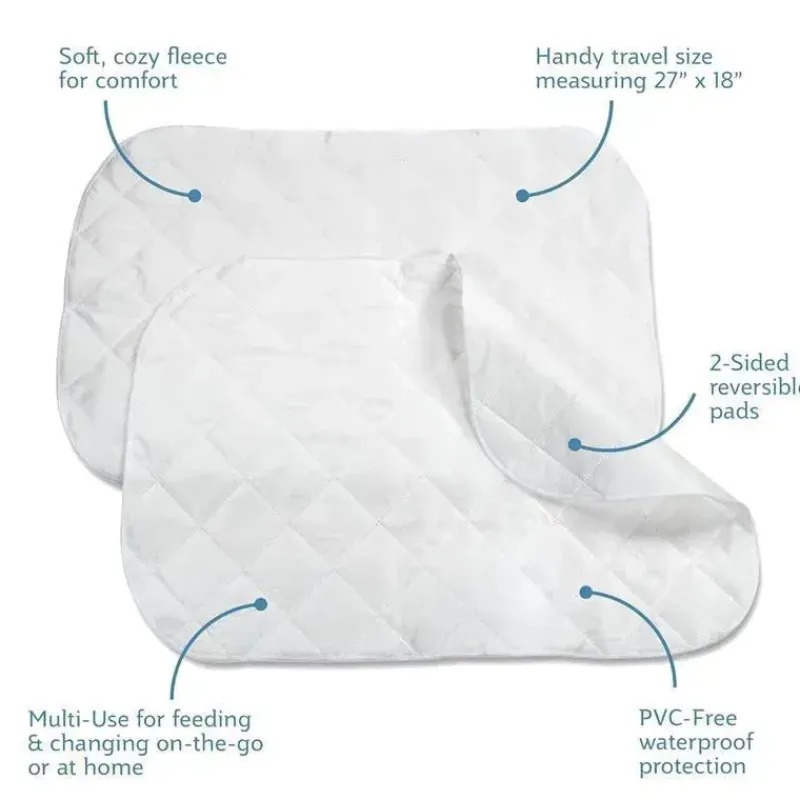 Kolcraft Crib & Bed Sheets*- 2Pk Sealy Multi-Use Waterproof Crib Mattress Liner Pads