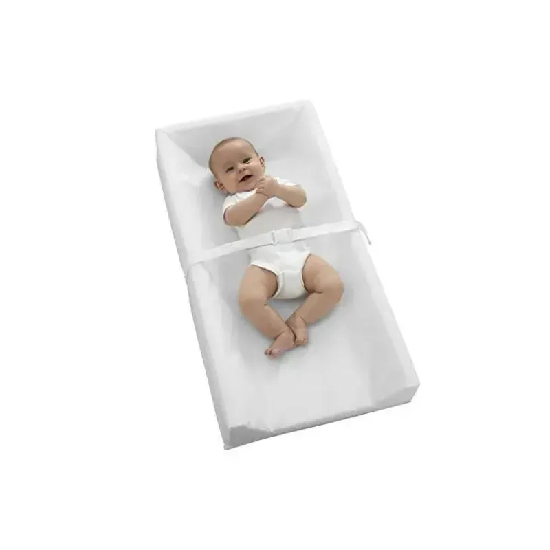 Sealy Crib & Bed Sheets*Kolcraft - Soybean Comfort 3-Sided Contour Diaper Changing Pad, White