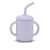 Kushies Baby Straw, Sippy & Training Cups|Dishes, Utensils & Food Containers*Kushies - Sili Sippy Cup + Straw Violet lilac