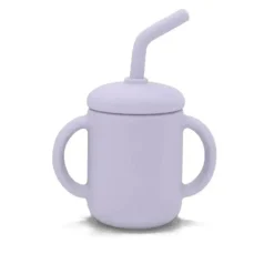 Kushies Baby Straw, Sippy & Training Cups|Dishes, Utensils & Food Containers*Kushies - Sili Sippy Cup + Straw Violet lilac