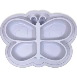 Kushies Baby Plates & Bowls|Dishes, Utensils & Food Containers*Kushies - Siliplate Violet Butterfly