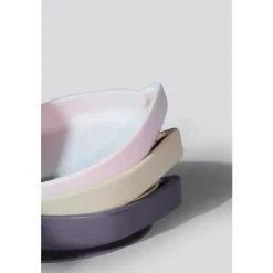 Kushies Baby Suction Plates & Bowls|Food Jars & Snack Cups*- SILLYKITTY Unbreakable Fun Baby and Toddler Silicone Plate with Suction, Sand