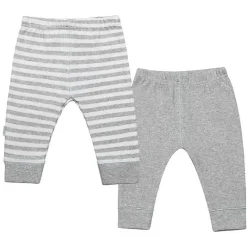 Kushies Baby Baby Shorts, Jeans & Pants*Kushies Classics 2 Pack Pants - Grey