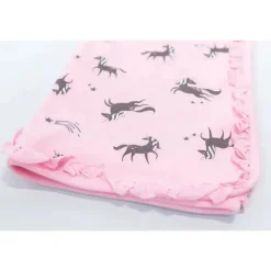 Kushies Baby Blankets & Quilts*Kushies Pink Unicorn Baby Blanket