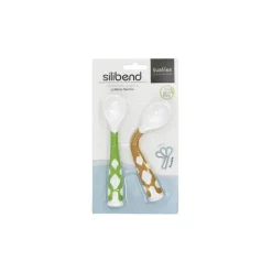 Kushies Baby Utensils & Accessories|Dishes, Utensils & Food Containers*Kushies Silibend Bendable Spoon 2-Pack (Lime/Orange)