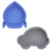 Kushies Baby Plates & Bowls|Dishes, Utensils & Food Containers*Kushies Silidip Silicone Mini Bowl 2-Pack (Blue/Grey)