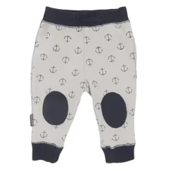 Kushies Baby Preemie Clothing|Baby Shorts, Jeans & Pants*Kushies St Tropez Boy Play Pant Lt Grey - Preemie | Baby Pants