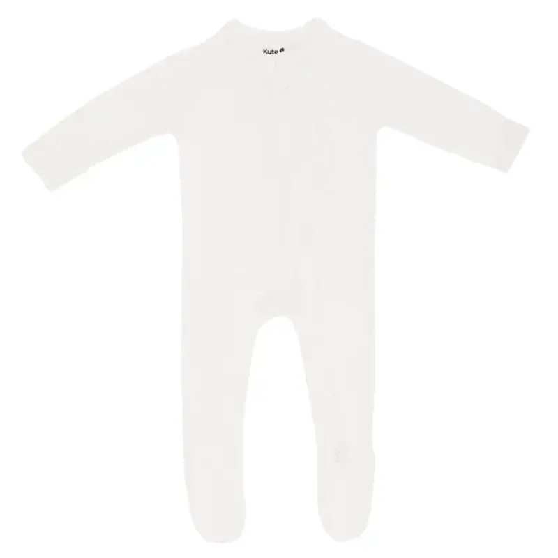 Kyte Baby Baby Sleepwear*- Baby Zippered Footie In Cloud