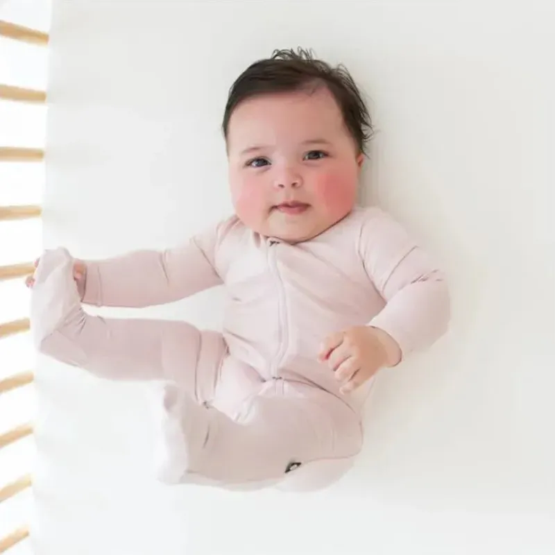 Kyte Baby Baby Sleepwear*- Baby Zippered Footie In Blush