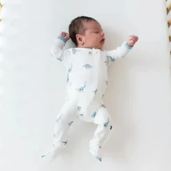 Kyte Baby Baby Sleepwear*- Baby Zippered Footie In Jurassic
