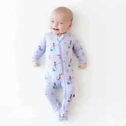 Kyte Baby Baby Sleepwear*- Baby Zippered Footie In Mermaid